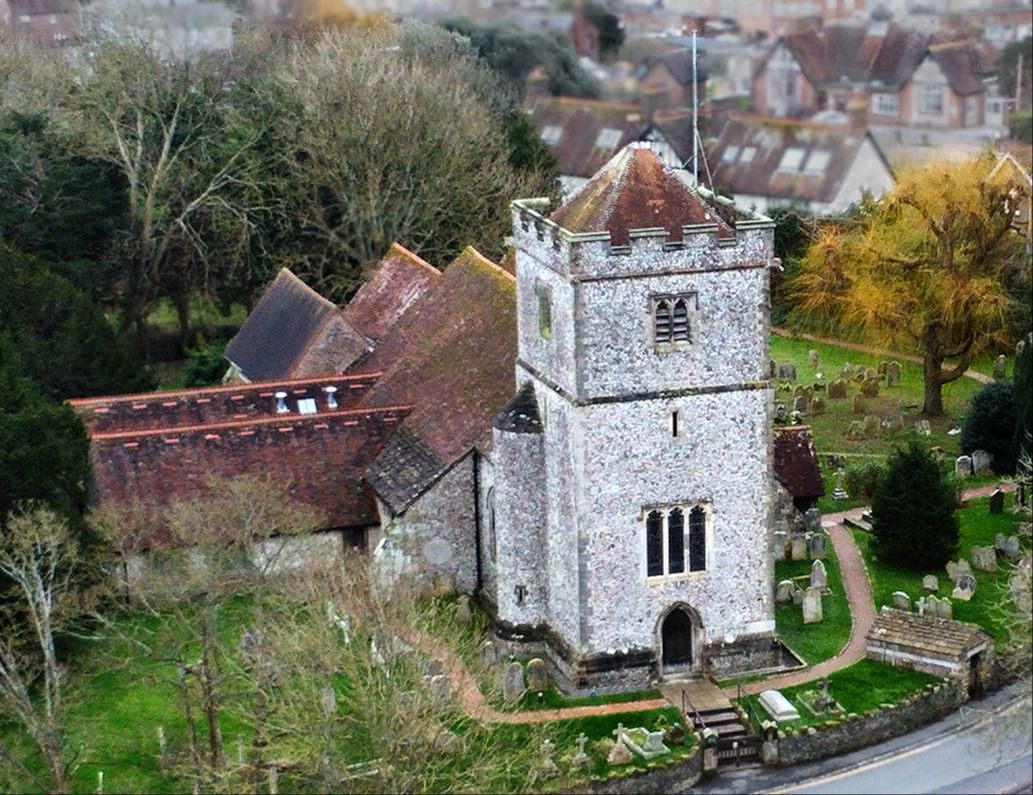 Arial shot St Mary's v1